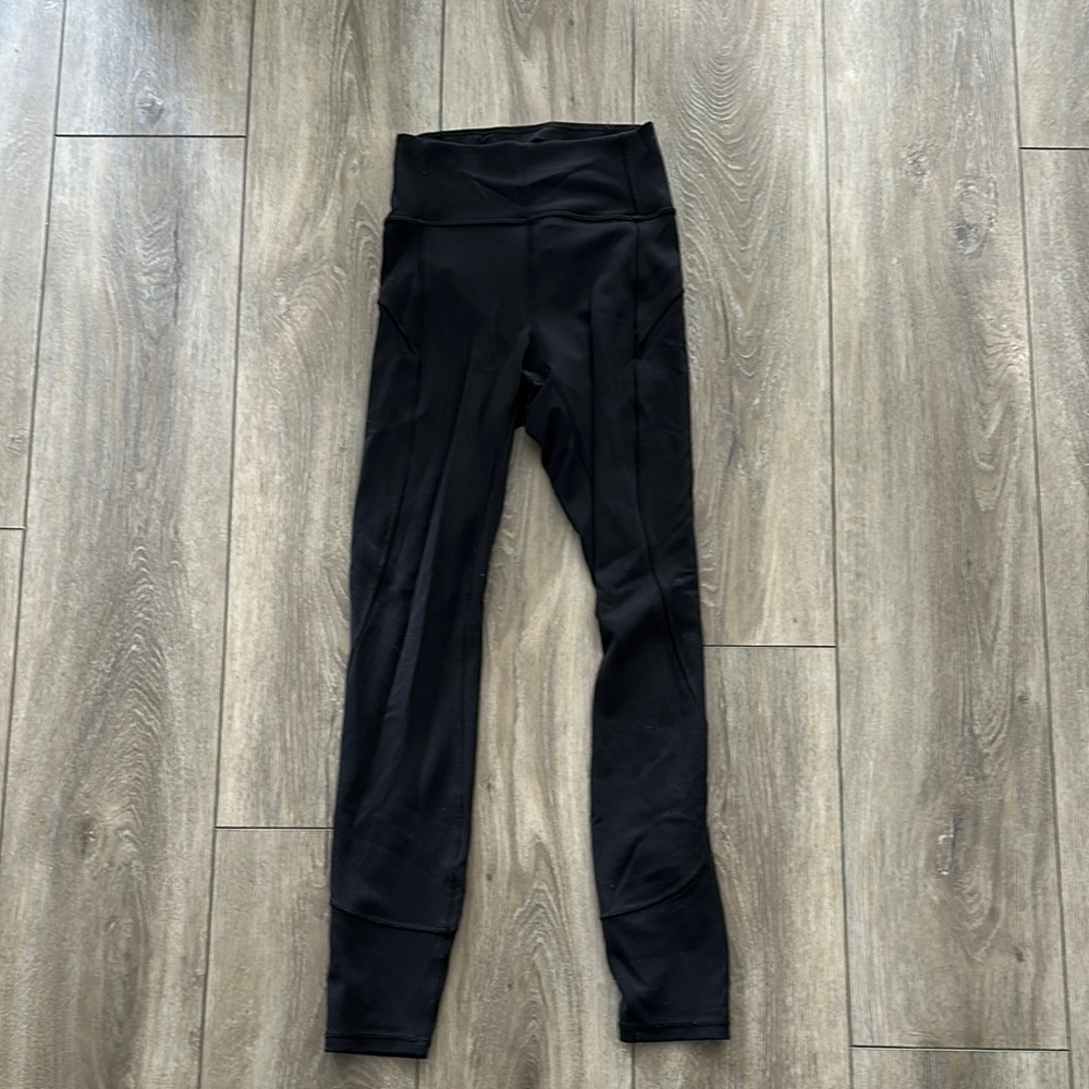 LULULEMON Black High-Waisted Leggings SIZE 2